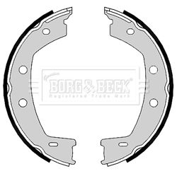 BORG & BECK Комплект тормозных колодок BBS6425